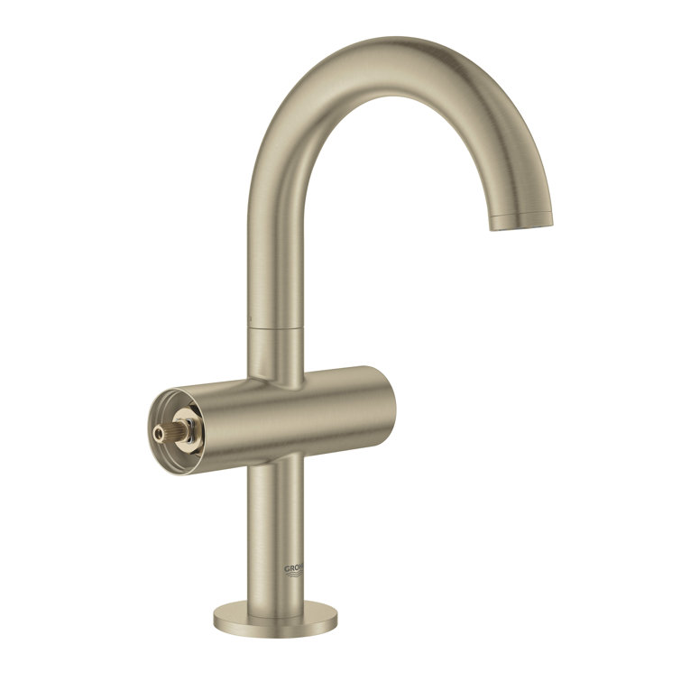 Elegance Brushed Nickel 2-Handle Modern Bathroom Faucet