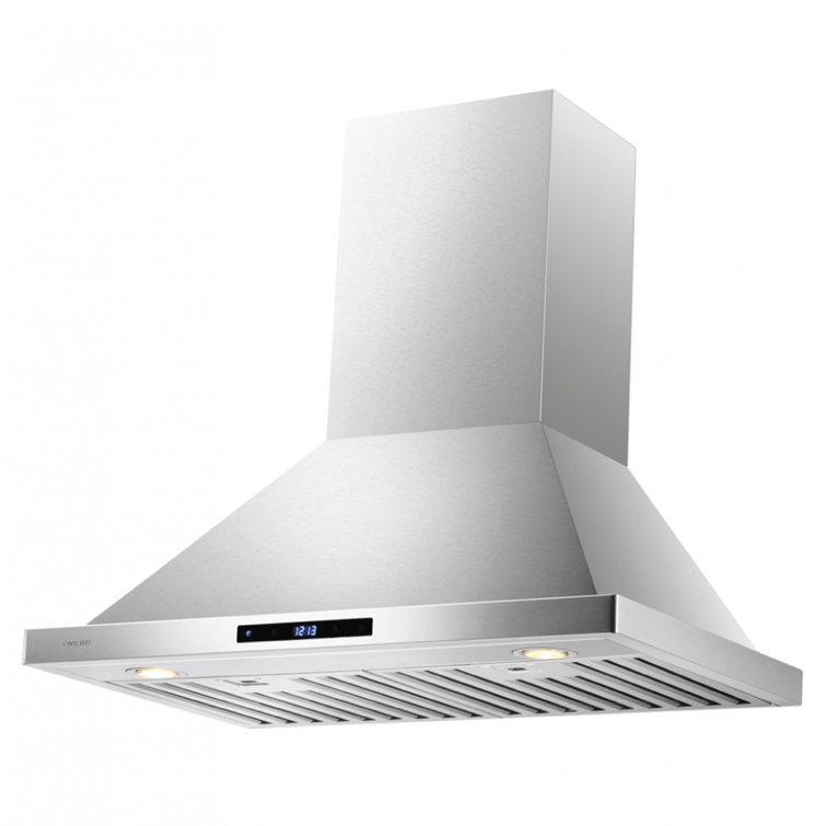 30-Inch Stainless Steel Wall Mounted Convertible Range Hood
