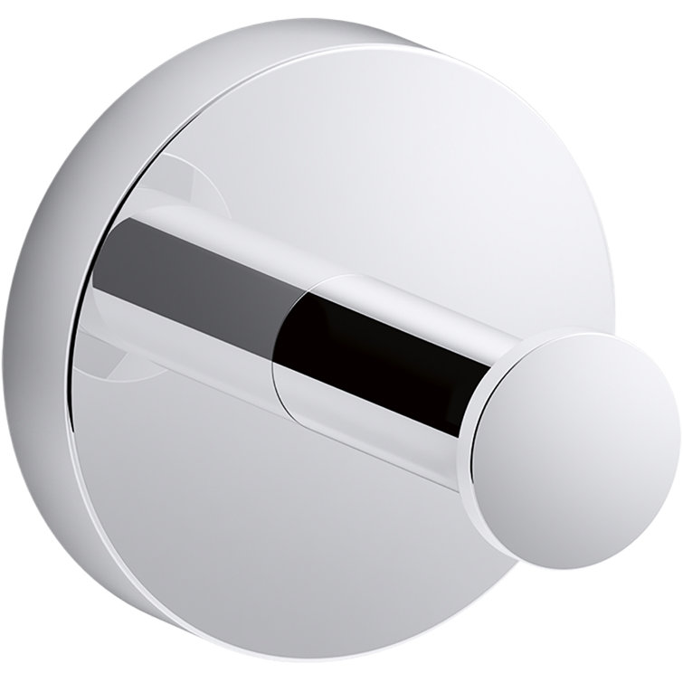 Elate Polished Chrome Minimalist Robe Hook