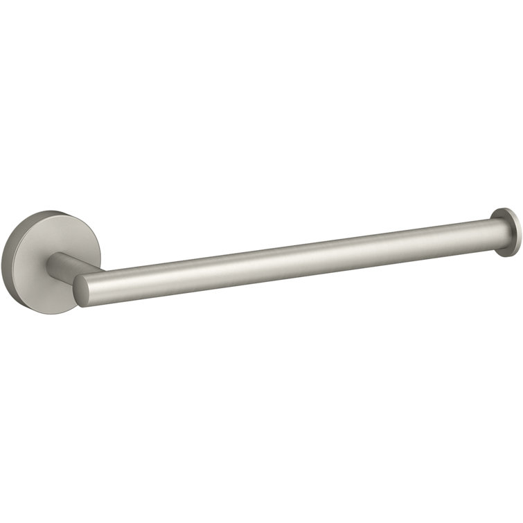 Elate 9" Brushed Nickel Wall Mounted Towel Arm