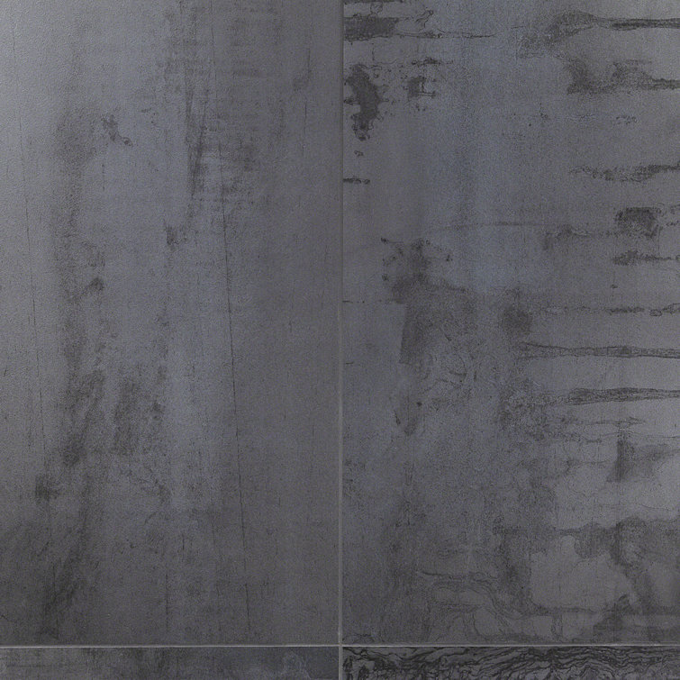 Large Format Dark Gray Matte Porcelain Floor and Wall Tile
