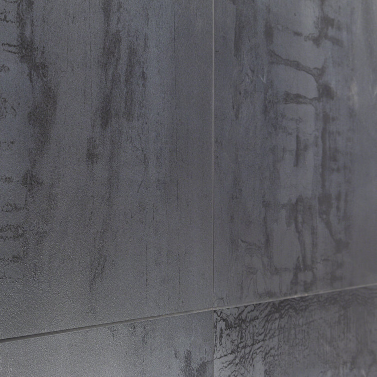 Large Format Dark Gray Matte Porcelain Floor and Wall Tile