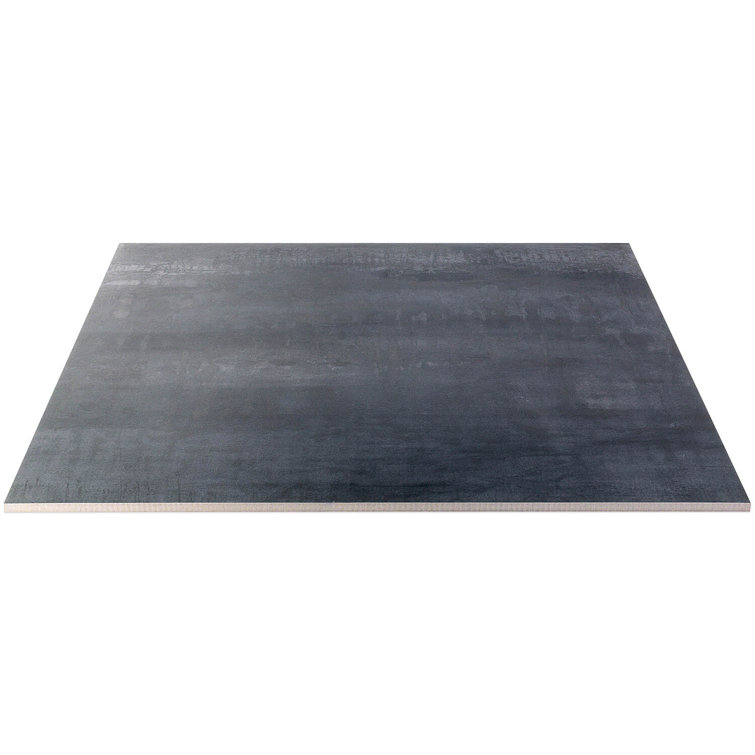 Large Format Dark Gray Matte Porcelain Floor and Wall Tile