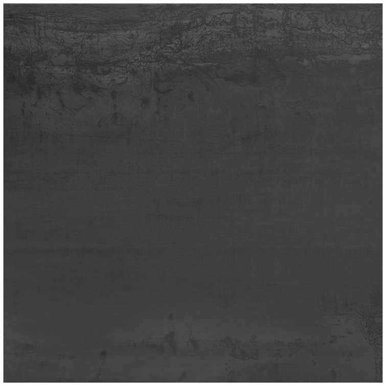 Large Format Dark Gray Matte Porcelain Floor and Wall Tile