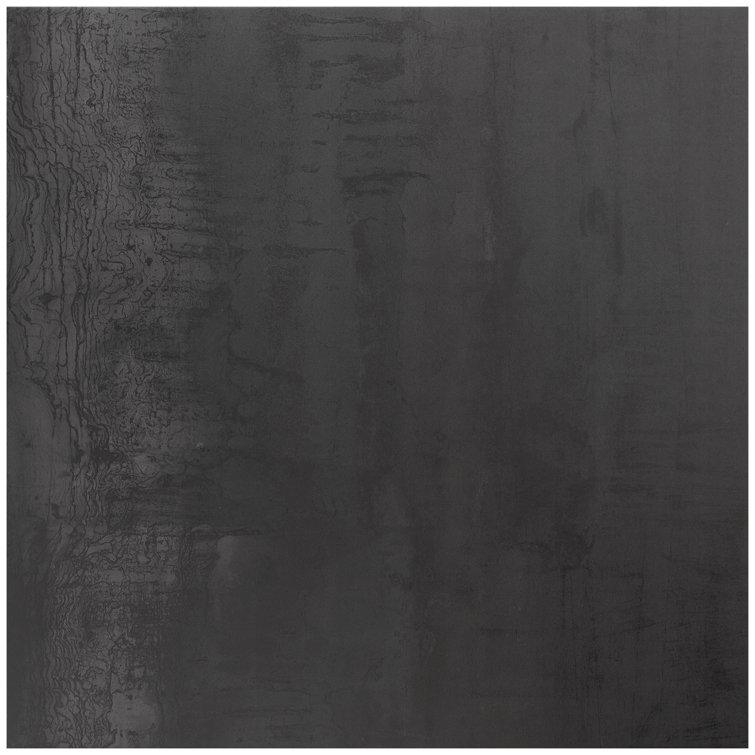 Large Format Dark Gray Matte Porcelain Floor and Wall Tile