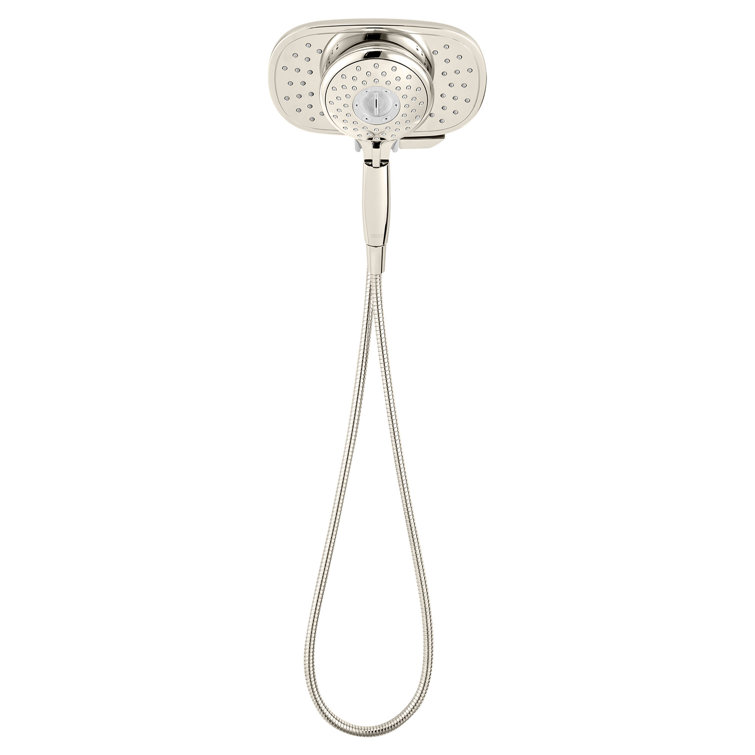 Polished Nickel Multi-Function Handheld and Wall Mounted Shower Head