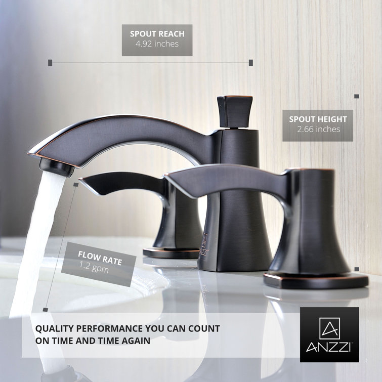 Sonata Elegantly Minimalist Oil Rubbed Bronze Bathroom Faucet
