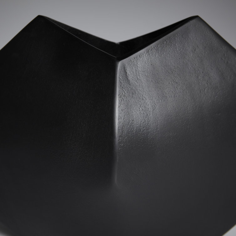 Bronze Aluminum Contemporary Bouquet Vase