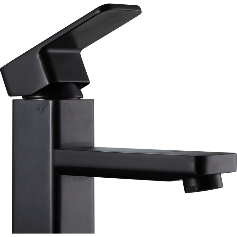 Naiadi Elegance Oil Rubbed Bronze Single-Handle Bathroom Faucet