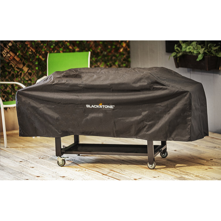 Black 36" UV-Resistant Polyester Barbeque Grill Cover