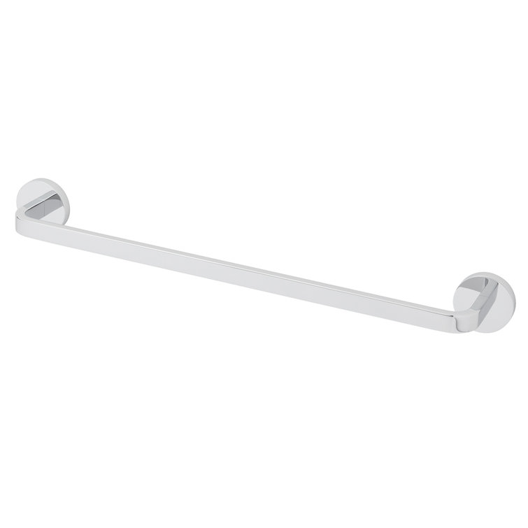 Vector 18-Inch Polished Chrome Wall Mounted Towel Bar