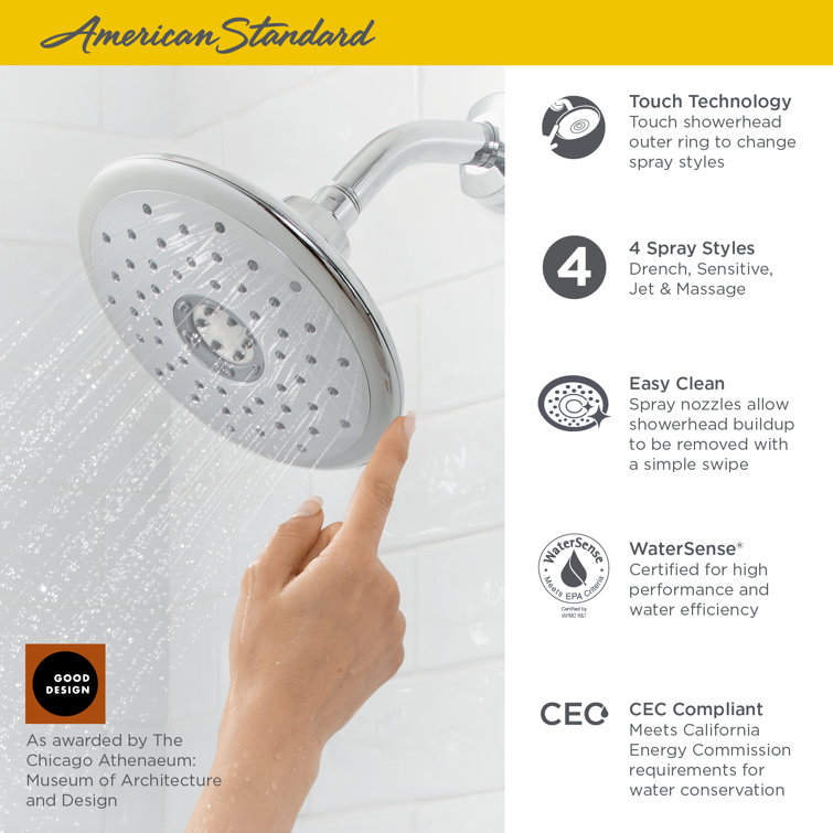 Spectra Polished Chrome Multi-Function Handheld Shower Head