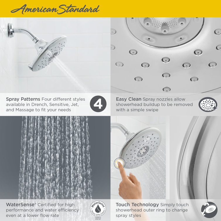 Spectra Polished Chrome Multi-Function Handheld Shower Head