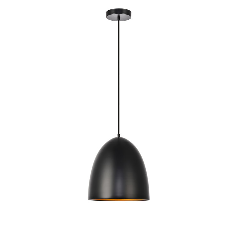 Circa Honey Gold Aluminum Contemporary Pendant - 11.5"Wx12"H