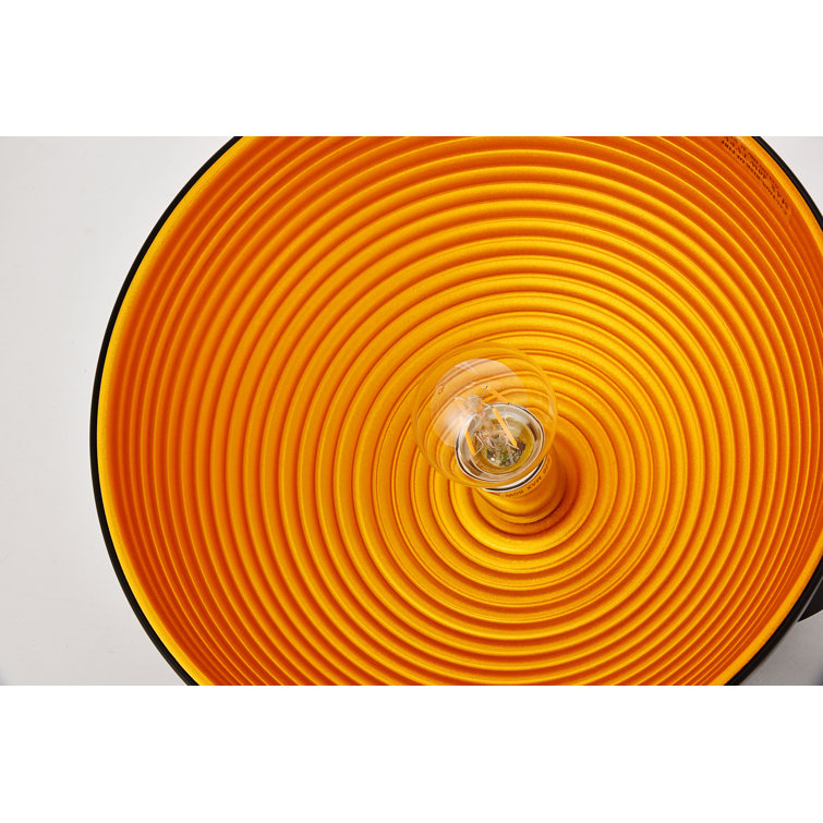 Burnished Nickel 15.5" Contemporary Pendant Light