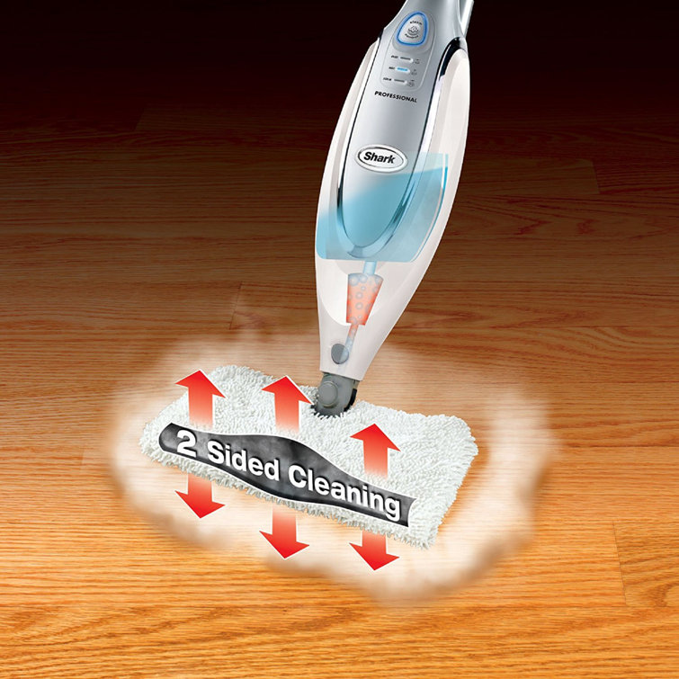 White Stick Steam Cleaner with Variable Steam Settings