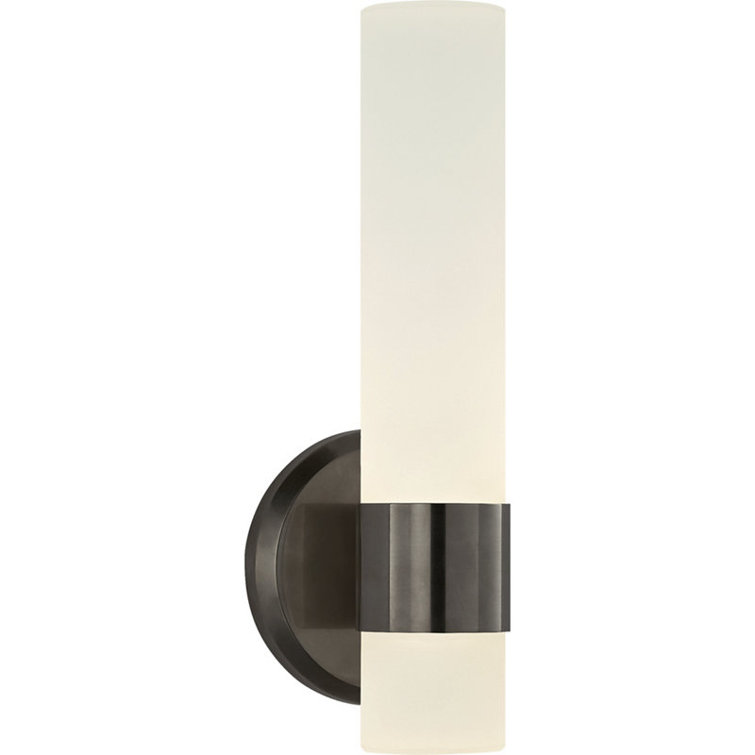 Bronze and Brass 13" LED Wall Sconce