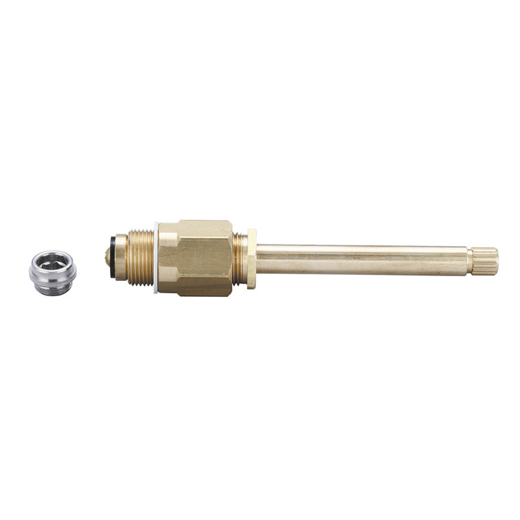 Polished Chrome Tub and Shower Valve Stem Assembly