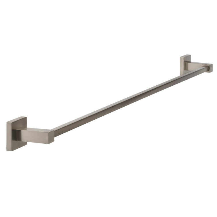 Vlora 30" Satin Nickel Wall Mounted Towel Bar