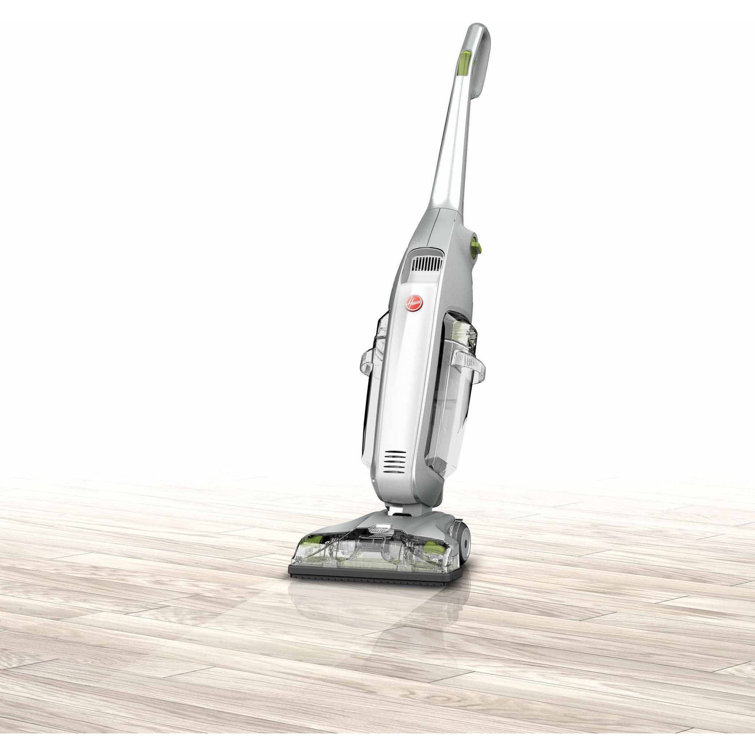 Silver Upright Hard Floor Cleaner with Dual Tank System