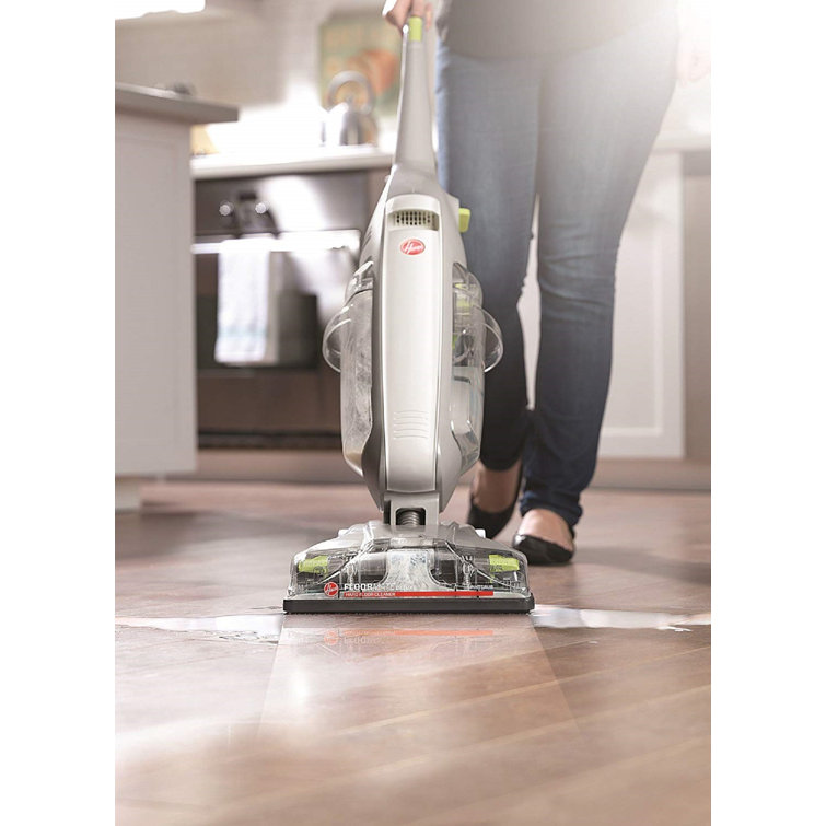 Silver Upright Hard Floor Cleaner with Dual Tank System