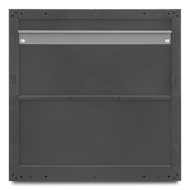 Silver Steel Ready-to-Assemble Cabinet Wall Bracket Kit
