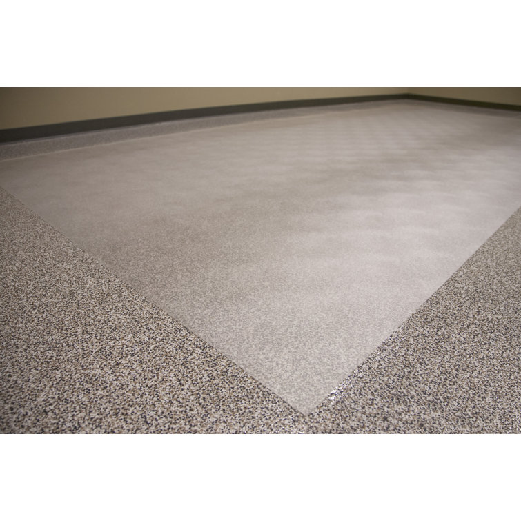 Midnight Black 10' x 24' Vinyl Garage Flooring Roll