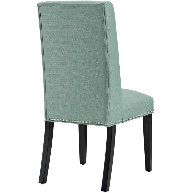 Laguna Upholstered Parsons Dining Chairs with Nailhead Trim, Set of 4