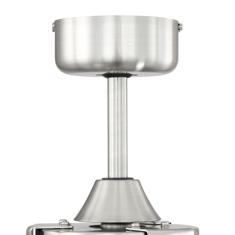 Intrepid 52'' Brushed Nickel Ceiling Fan with LED Light Kit