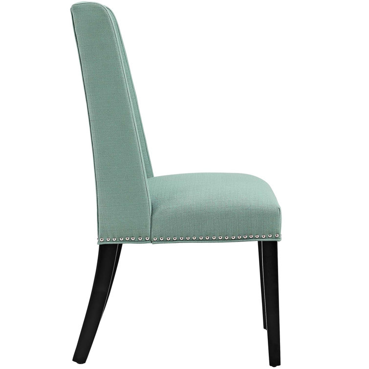Laguna Upholstered Parsons Dining Chairs with Nailhead Trim, Set of 4
