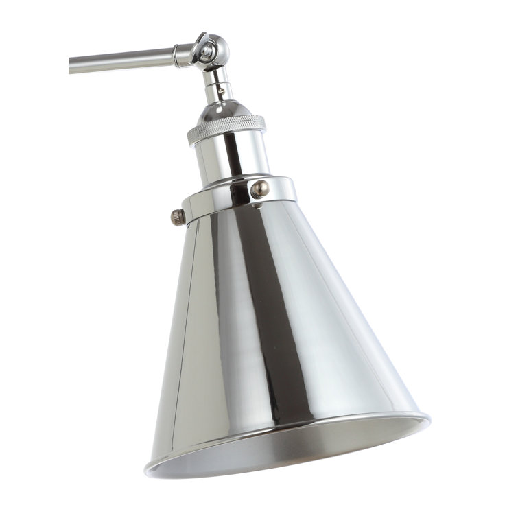 Rover 7" Chrome LED Swing Arm Wall Sconce - Polished Finish