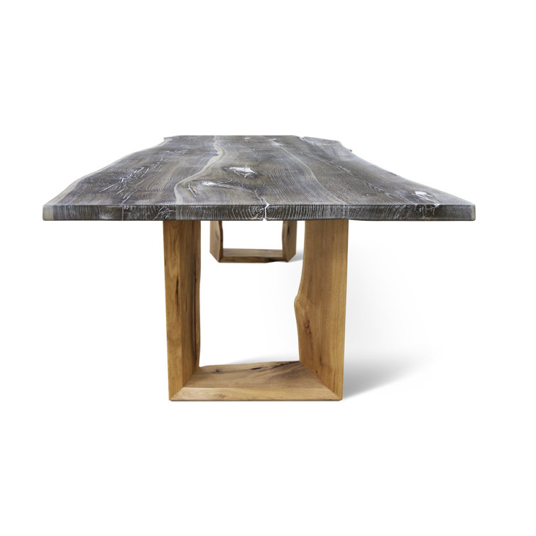 Baum 78.5'' Solid Wood Rectangular Dining Table with German Oil Finish