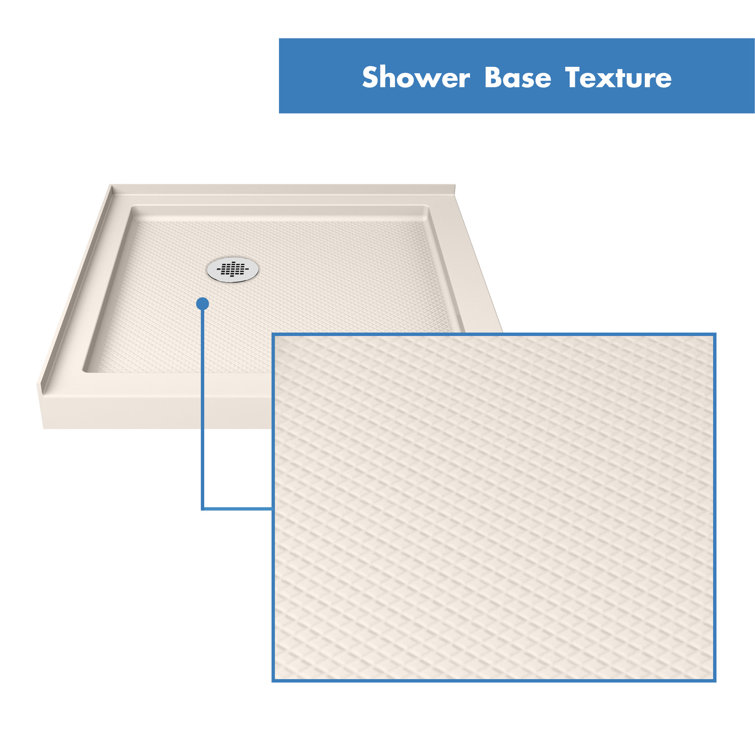 Aqua-Q Fold 32" Chrome Frameless Bifold Shower Kit