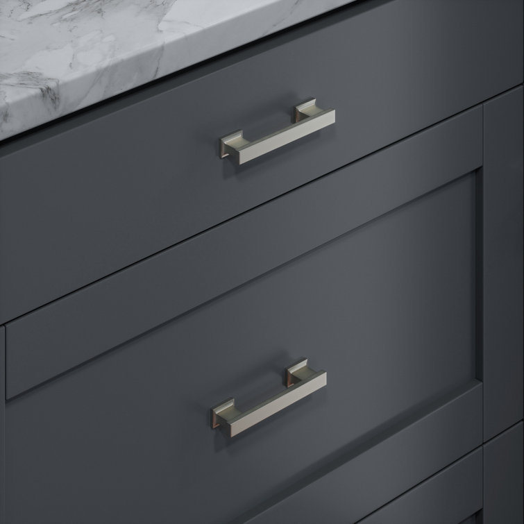 Satin Nickel 3 1/2" Center to Center Bar Pull