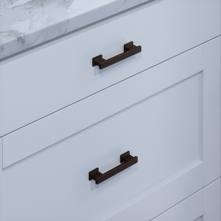 High Desert Oil Rubbed Bronze Rectangular Bar Pull