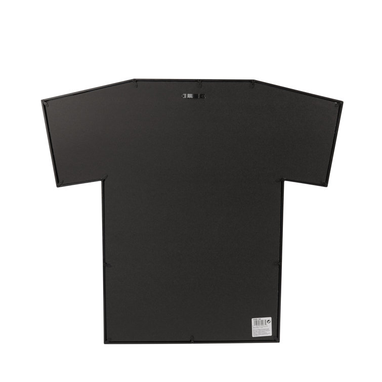 Classic Black Acrylic Wall-Mounted T-Shirt Display Frame