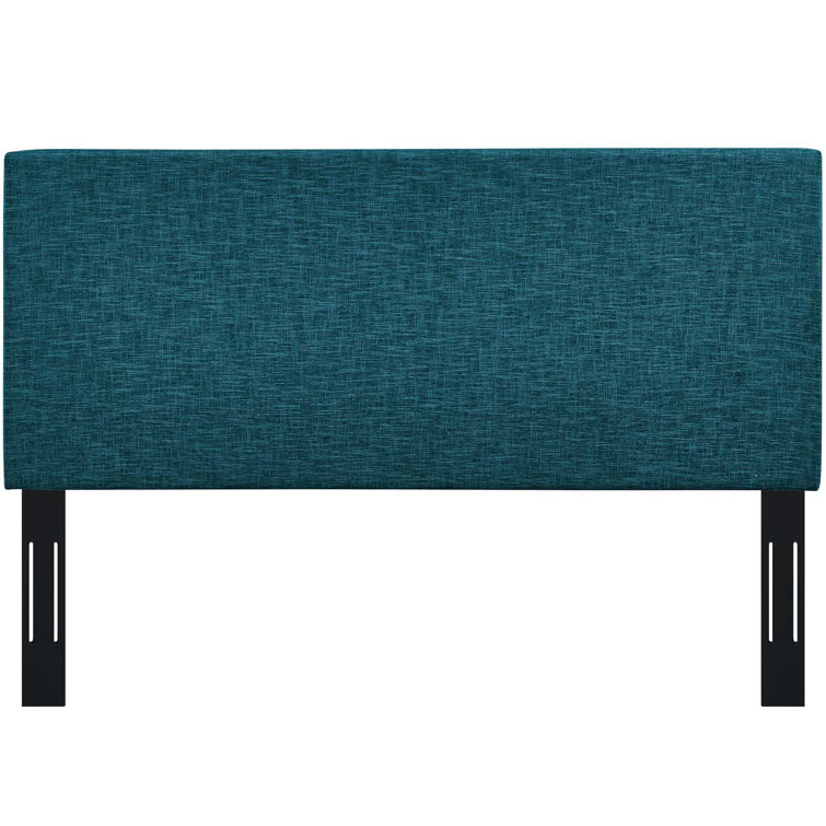 Taylor Full/Queen Light Gray Linen Fabric Upholstered Headboard