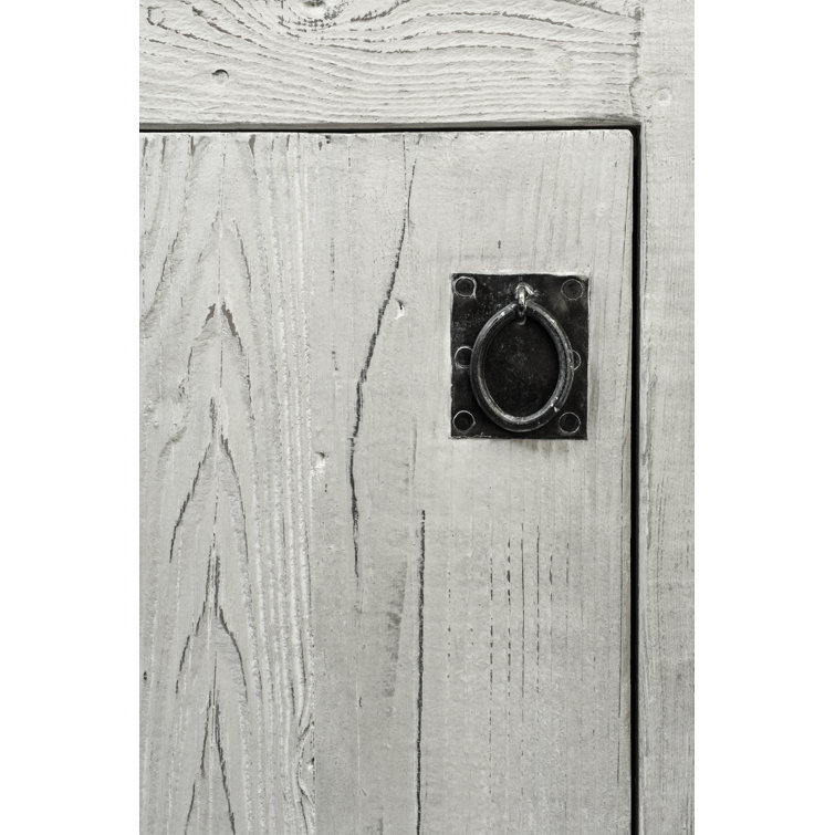 Americana Reclaimed White Solid Wood 36" Bathroom Vanity Base