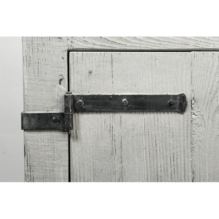 Americana Reclaimed White Solid Wood 36" Bathroom Vanity Base
