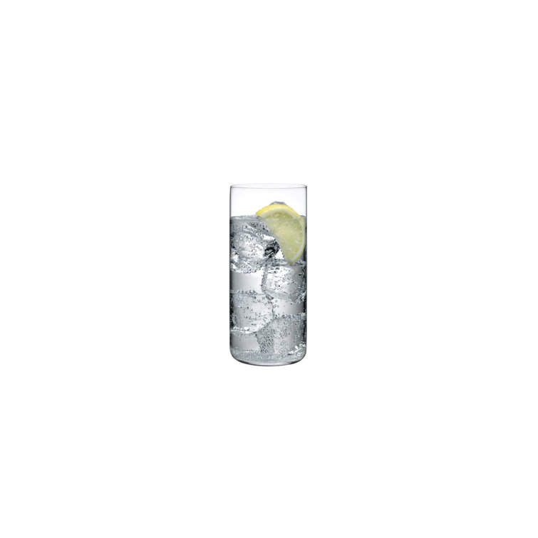 Set of 4 Lead-Free Crystal Highball Glasses
