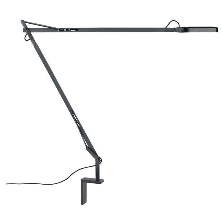 Adjustable Anthracite Kelvin LED Desk Lamp with Energy Saving Mode