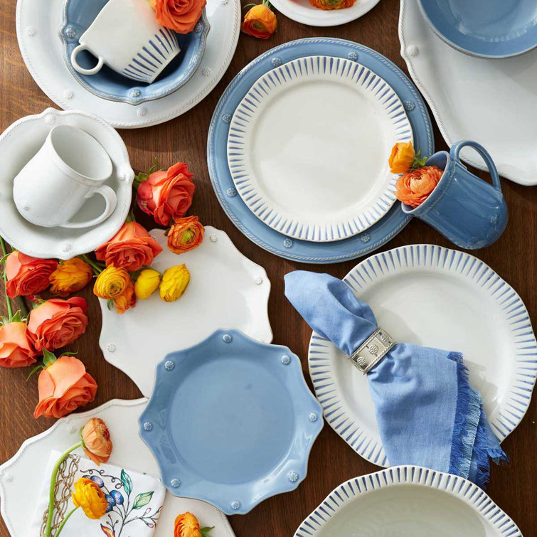 Chambray Berry & Thread 11" Ceramic Dinner Plate