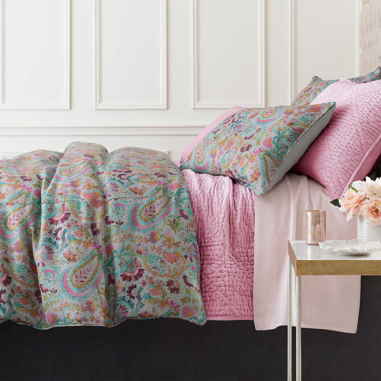 Pine Cone Hill Parisienne Velvet Quilted Sham