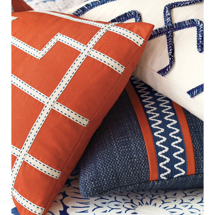 Indira Dean Parchment Square Cotton Pillow Cover & Insert