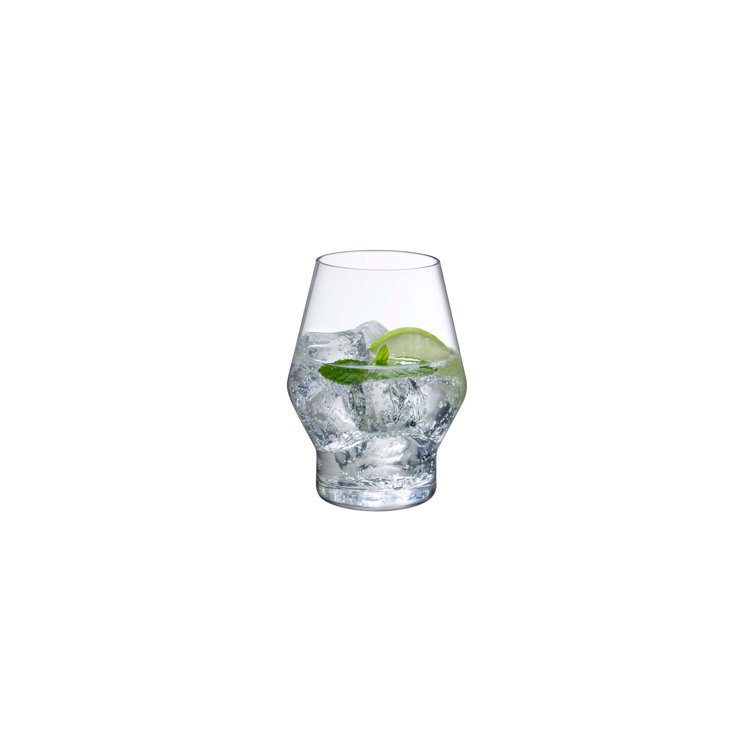 Beak Set of 2 Lead Free Crystal Glasses (Set of 2)