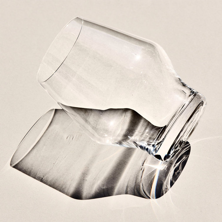 Beak Set of 2 Lead Free Crystal Glasses (Set of 2)