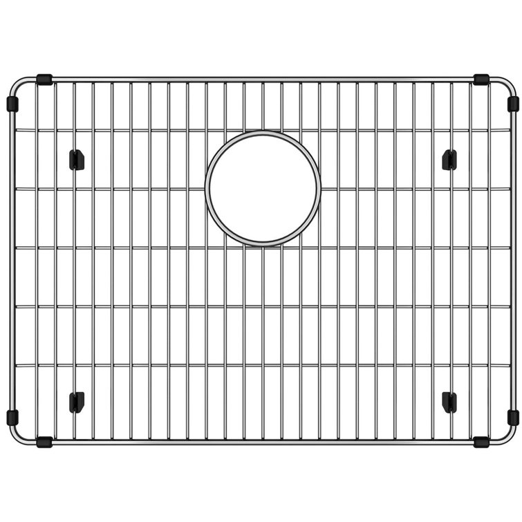 19" x 14" Polished Stainless Steel Kitchen Sink Grid