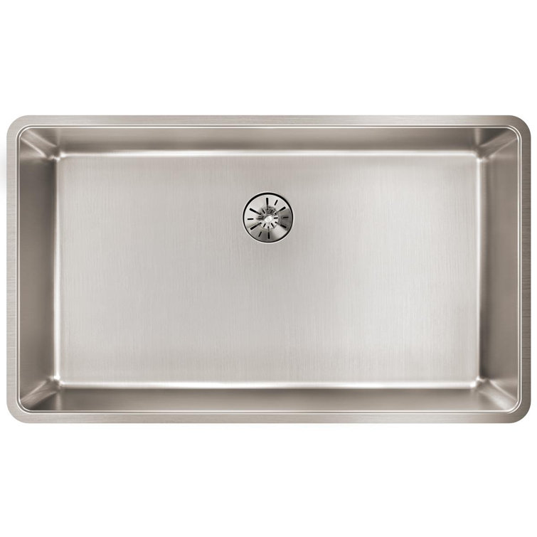 Luminous Satin Stainless Steel Single Bowl Undermount Sink