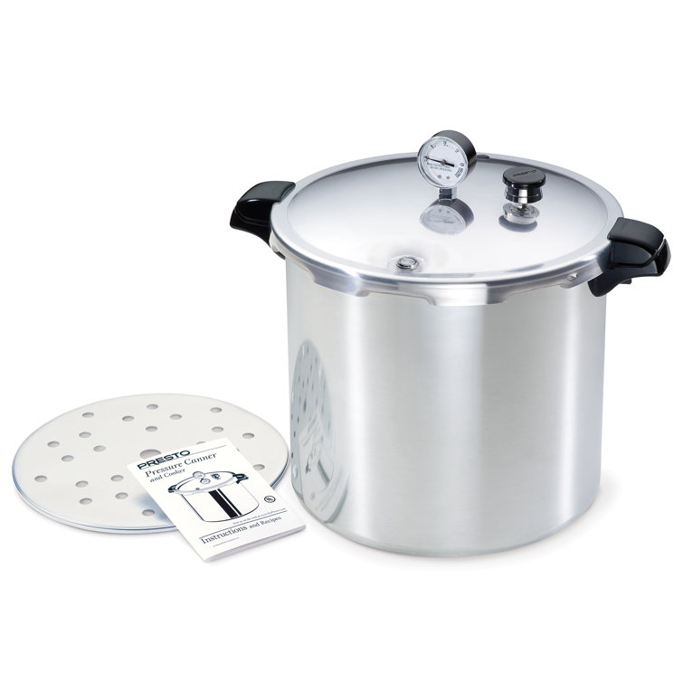 23-Quart Stainless Steel Induction Pressure Canner