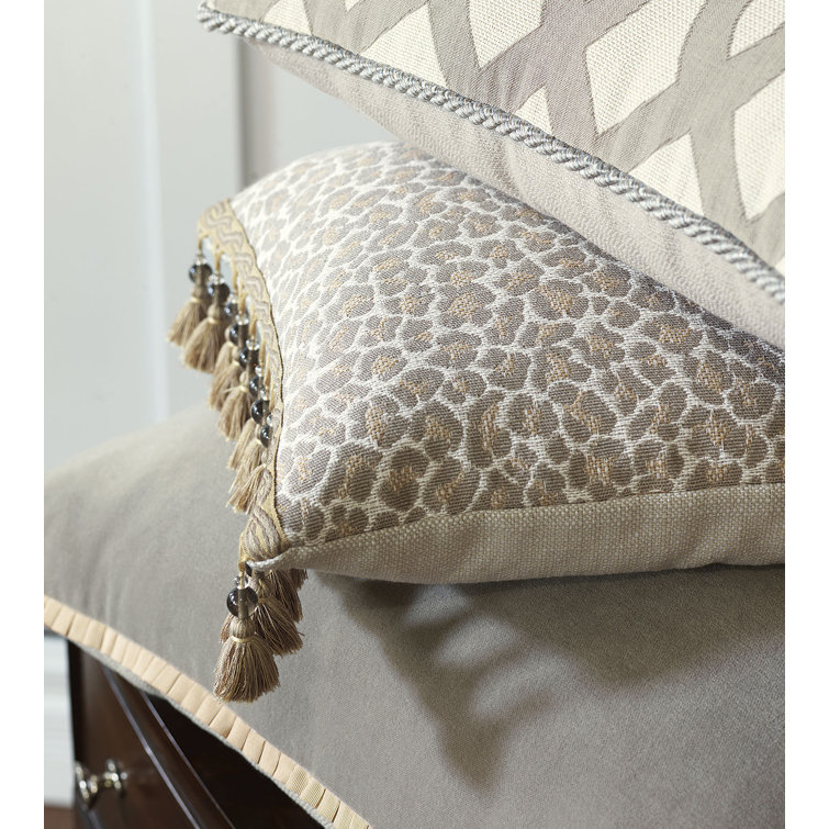 Rayland Queen Cotton Geometric Duvet Cover Set